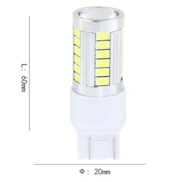 W21W/5W LED 7443 12В-24В CANBUS 1300лм W21/5Вт