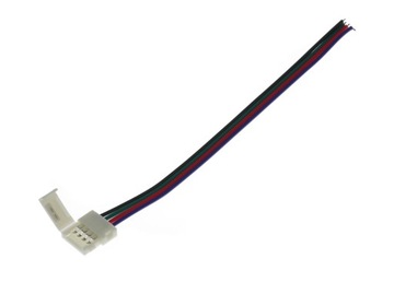 Złączka LED 4pin RGB 5050 10mm ŁĄCZNIK klik zacisk