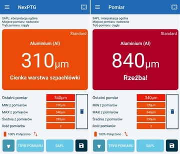 NexPTG Стандартный датчик краски BLUETOOTH