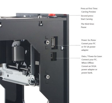 Ploter laserowy Neje DK-8-KZ - 1500mW