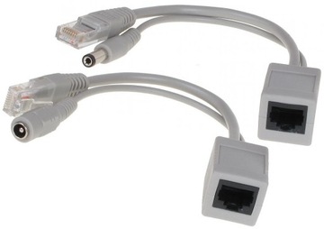 Adapter POE dla sieci LAN zestaw konwerter RJ45