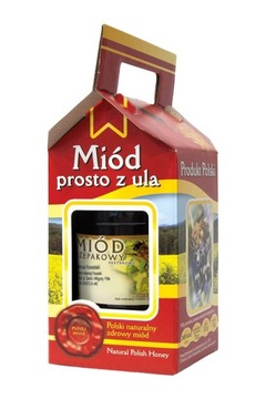 Pudełko Ozdobne na 1 słoik miodu 900ml (10szt) - P1A