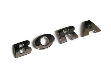 EMBLEMAT Napis Znaczek LITERKI BORA VW volkswagen