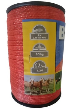 Taśma BASIC 20mm 200mb pomarańczowa pastuch