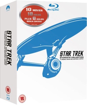 .Star Trek Kolekcja Stardate Collection / I-X / 1-10 | Blu-ray | Remastered