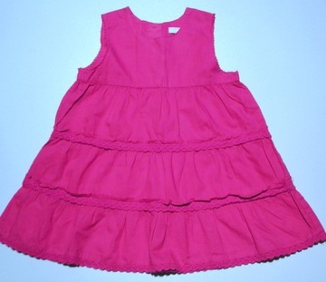Sukienka z INDII f-my H&M r. 68-74/6-9 m-cy