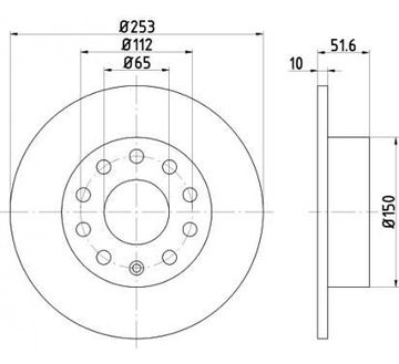 ДИСКИ ЗАДНИЕ + КОЛОДКИ TEXTAR AUDI A3 8P1 SEAT ALTEA