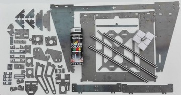 Rama stalowa + prowadnice Prusa I3 Drukarka 3D