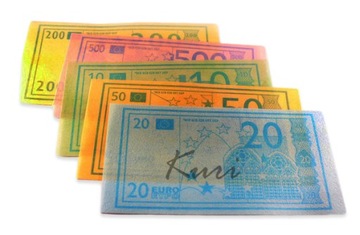 Wafle Opłatki słodkie papier EURO mega paka 400szt