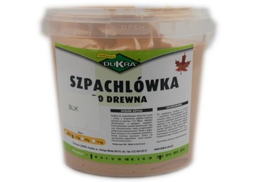 SZPACHLÓWKA SZPACHLA DO DREWNA 1,5kg BUK BUKOWA