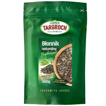 TarGroch babka płesznik proszek Błonnik Naturalny Witalny Oczyszczający 1kg