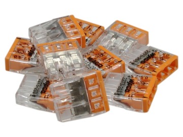 WAGO COMPACT 3-проводной быстроразъемный разъем