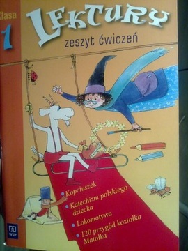 Lektury kl. 1 zeszyt ćwiczeń wyd. WSiP