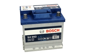 АККУМУЛЯТОР BOSCH S4 52AH 470A S4002 S4 002 52 Ач