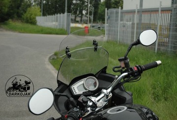 Дефлектор для мотоцикла DARKOJAK SMOKE LOW 30x12