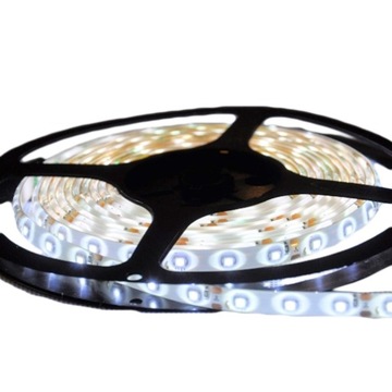 TAŚMA LED 300 3528 IP65 WODOODPORNA 5m BIAŁA ZIMNA