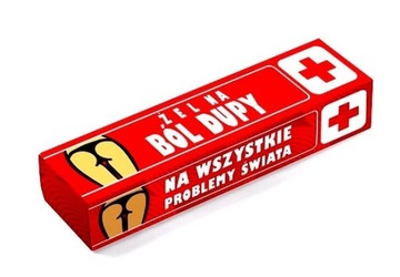 ŻEL NA BÓL DUPY ŚMIESZNY PREZENT 18 KAWALERSKI HIT