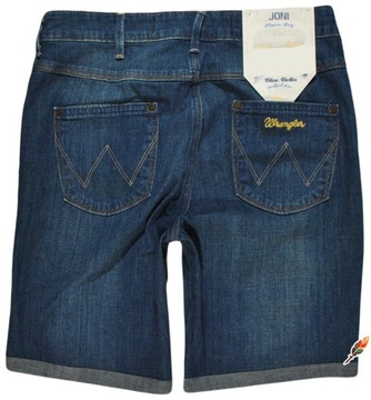 WRANGLER spodenki BLUE jeans JONI SHORTS _ W26