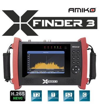 Amiko X-FINDER 3 DVB-S DVB-T Комбинированный измеритель сигнала