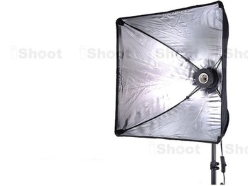 КОМПЛЕКТ SOFTBOX STUDIO 50x70см + ШТАТИВ 230см + Лампа накаливания 85Вт = 400Вт