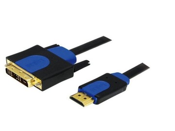 Profesjonalny kabel HDMI do DVI 1080p 5m Szczecin