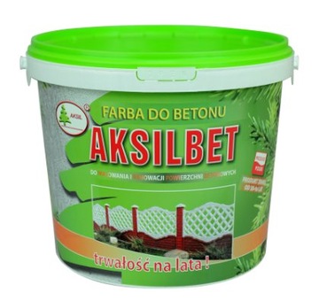 AKSILBET FARBA DO BETONU ZŁOTA SREBRNA MIEDŹ 0,25L