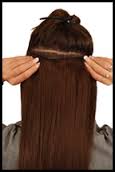 Наращивание волос CLIP IN natur 55 большей густоты