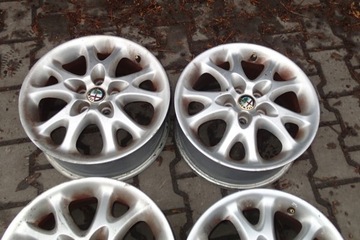 4× DISK HLINÍK ALFA ROMEO OE 6.5" X 15" 5X98 ET 41