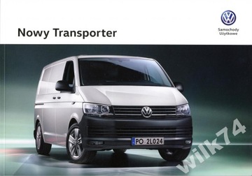 Volkswagen Vw Transporter prospekt 2015 polski 60s