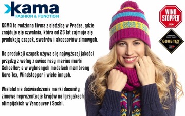 Kama A22 Шапка из мериносовой шерсти, теплая, гидрофобная