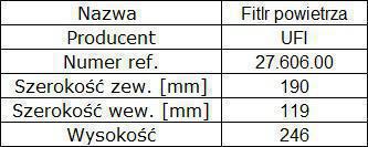 Воздушный фильтр Альфа Ромео 159 1,8 1,9 2,0