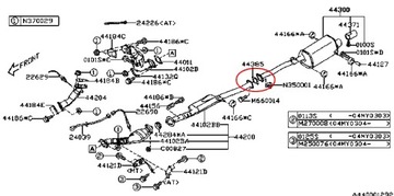 ПРОКЛАДКА ГЛУШИТЕЛЯ SUBARU IMPREZA WRX STI