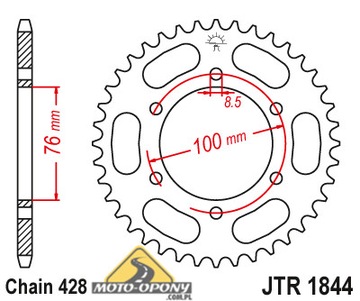 Цепь + звезды Yamaha YZF-R 125 японский DiD!!