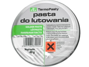 Pasta lutownicza - topnik 35g AG Chemia