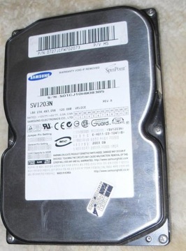 HDD SAMSUNG SV1203N VELOCE 120 GB IDE