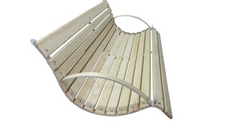 160 cm ŁAWKA, SIEDZISKO DO HUŚTAWKA DREWNO - METAL
