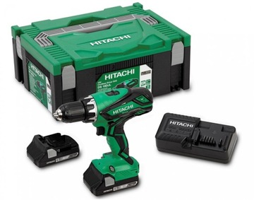 HITACHI DS18DJL WKRĘTARKA 18V 2x 1,5Ah 53NM