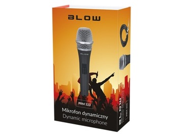 Микрофон PRM 323 BLOW + разъем 6,3 мм — кабель XLR