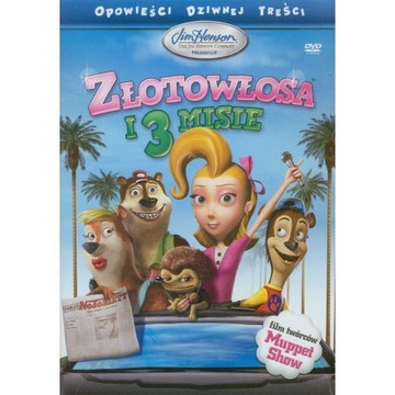 DVD - Złotowłosa i 3 misie -- Jim Henson --FOLIA !