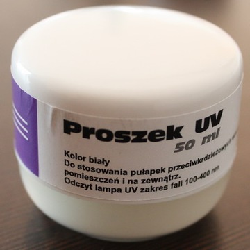 Proszek UV detekcyjny na złodzieja kradzież