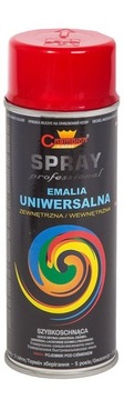 Emalia Farba Spray Lakier Ral 3002 Czerwony Ciem.