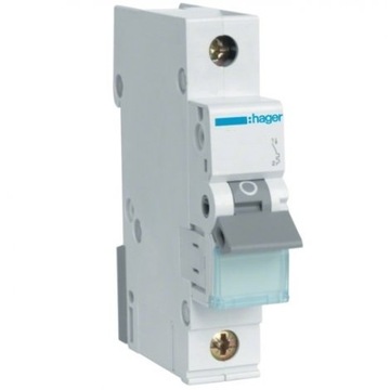 Wyłącznik nadprądowy HAGER C32/1 MC132A 039213