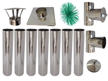 WKŁAD KOMINOWY GR.1mm / fi 150 żaroodporny 7m PROD