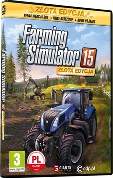 FARMING SIMULATOR 2015 ZŁOTA EDYCJA PL NOWA FOLIA