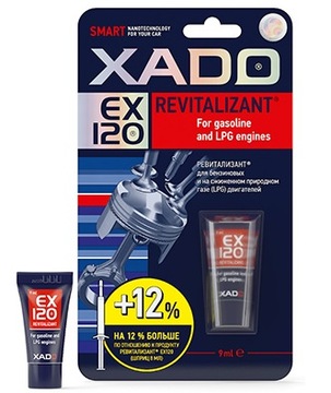 XADO EX120 REWITALIZANT DO SILNIKÓW BENZ LPG 9ml