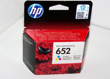 Оригинальные цветные чернила HP 652 F6V24AE