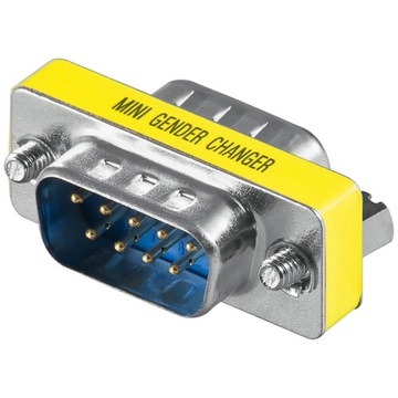 PRZEJŚCIÓWKA ADAPTER COM RS232 DB9 2x MĘSKI 9PIN