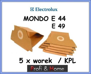 МЕШКИ ДЛЯ ПЫЛЕСОСА ELECTROLUX MONDO E 44 E 49