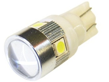w16w LED T10 6 Cree UHP soczewka 12V 24V Mega Moc