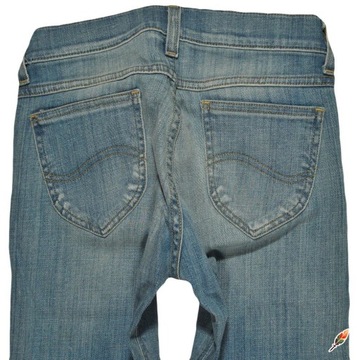LEE spodnie SLIM leg BLUE jeans JADE _ W24 L33